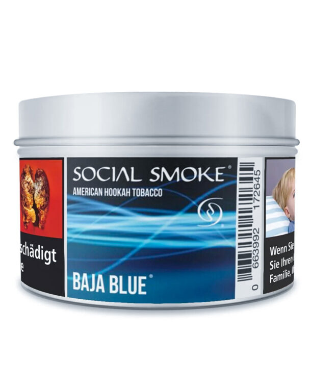 Social Smoke Tabak-Baja Blue 200g - Shisha-Dome